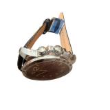 Stuhrling Original Chronograph Watch with Black Leather Band