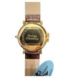 Stauer George Chatterton Watch with Brown Leather Band
