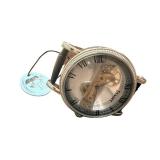 Stauer Skeleton Mechanical Wristwatch with Black Leather Band