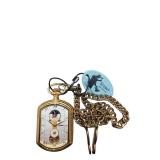 Stauer Pocket Watch with Chain and Moon Phase Display