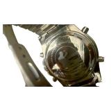 Stawei Stainless Steel Chronograph Wristwatch with Metal Band