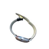 Vintage Vostok Wristwatch with Soviet-US Flags and Portraits