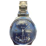 Raketa Russian Mechanical Wristwatch with Calendar