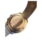 Vintage Raketa World Time Wristwatch with Stainless Mesh Band