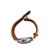 Vostok Komandirskie Russian Mechanical Wristwatch with Brown Leather Strap