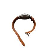 Vostok Komandirskie Russian Mechanical Wristwatch with Brown Leather Strap