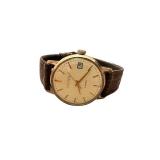 Sekonda 17 Jewels Wristwatch with Brown Leather Strap