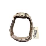 Caravelle New York Skeleton Dial Stainless Steel Watch