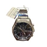 Seiko Solar Stainless Steel Chronograph Wristwatch with Tag