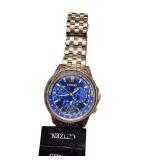 Citizen Eco-Drive Blue Dial Stainless Steel Men