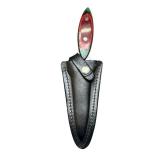 Frost Cutlery Japan Boot Knife with Sheath and Wood Handle