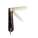 Vintage Pocket Knife Lot with Wood Handles and Folding Blades