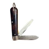 Vintage Pocket Knife Lot with Wood Handles and Folding Blades