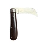 Vintage Pocket Knife Lot with Wood Handles and Folding Blades