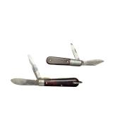 Lot of 2 Vintage Barlow Folding Pocket Knives