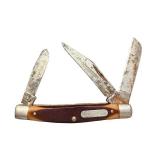 Set of 2 Old Timer Multi-Blade Pocket Knives