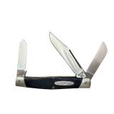 Buck 301 Stockman Folding Pocket Knife with Black Handle