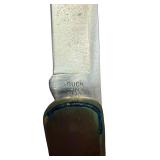 Set of 2 Folding Pocket Knives - Buck 110 USA and Stainless Steel Japan