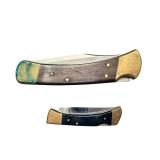 Set of 2 Folding Pocket Knives - Buck 110 USA and Stainless Steel Japan