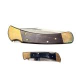 Set of 2 Folding Pocket Knives - Buck 110 USA and Stainless Steel Japan