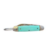Vintage Cub Scouts Pocket Knife with Turquoise Handle