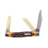 Uncle Henry Schrade 885UH Stockman Pocket Knife with Box