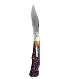 Remington R1303 1984 Lockback Folding Pocket Knife with Box