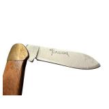 Tomahawk XL153 Vintage Folding Pocket Knife with Wood Handle