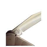 NWT China Stainless Steel Two-Blade Pocket Knife with Wood Handle