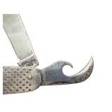 Vintage US Military Pocket Knife with Can Opener, Blade, and Screwdriver Tools