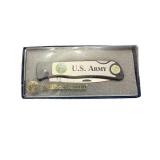 Smith & Wesson U.S. Army Pocket Knife and Vintage Green Handle Pocket Knife