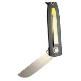 Buck CrossLock Serrated Folding Knife with Clip and Carabiner