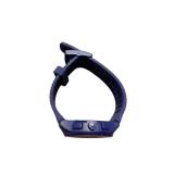 Swatch Chronograph Blue Silicone Strap Wristwatch