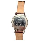 Timex Chronograph Wristwatch with Leather Strap