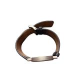 Rolf Cremer Titanium Case Wristwatch with Black Leather Band