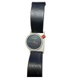 Rolf Cremer Titanium Case Wristwatch with Black Leather Band