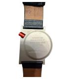 Rolf Cremer Titanium Case Wristwatch with Black Leather Band