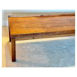 G - Mid Century Wooden Bench / Coffee Table