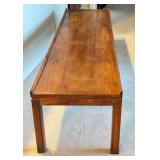 G - Mid Century Wooden Bench / Coffee Table