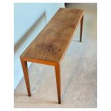 Illums Bolighus Copenhagen Mid Century Modern Wood Bench