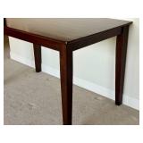 G - Rectangular Wood Dining Table