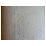 Vintage Table Lamp with Glazed Ceramic Base and Fabric Shade