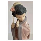 LR - Lladro Porcelain Figurine Timid Japanese