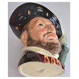 LR - Royal Doulton Henry VIII Character Mug 1975 Marked D6642