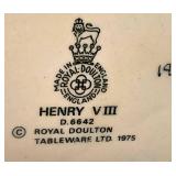 LR - Royal Doulton Henry VIII Character Mug 1975 Marked D6642