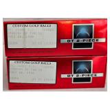 LR - 2 Boxes Titleist DT 2-Piece Golf Balls Unopened