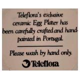 K - Ceramic Serving Tray, Handled Bowl, and Chicken-Shaped Egg Plate Set