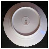 K - Antique "CH Field Haviland Limoges" Porcelain Dinnerware Set with Gold Floral Trim - 27 Pieces