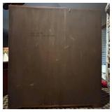 UBR - Vintage Thomasville Wooden Campaign Style Wardrobe / Master Chest
