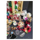 LL-S - Large Collection of Vintage Christmas Ornaments and Decorations